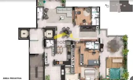 Apartamento com área privativa à venda, 4 quartos, 2 suítes, 3 vagas, buritis - belo horizonte/mg