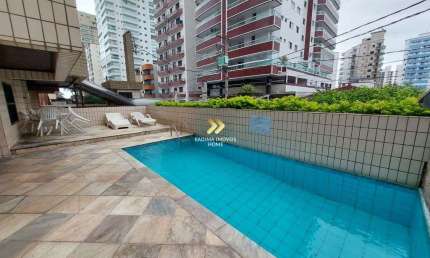 Apartamento de 02 dormitórios com suíte no bairro da Ocian - Praia Grande