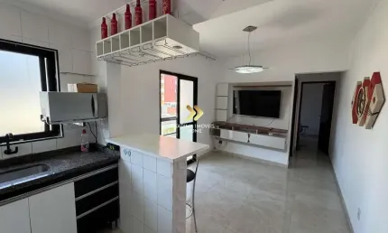 Apartamento com 1 quarto à venda na Avenida Rio Branco, 571, Canto do Forte, Praia Grande, 33 m2 por R$ 265.000