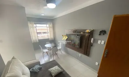 Apartamento com 1 quarto à venda na Rua Nicarágua, 273, Guilhermina, Praia Grande, 54 m2 por R$ 267.000
