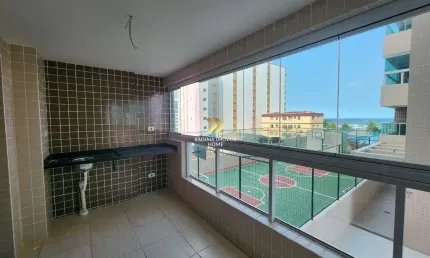Apartamento com 2 quartos à venda na Avenida Presidente Castelo Branco, 8942, Nova Mirim, Praia Grande, 79 m2 por R$ 520.000