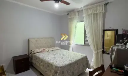 Apartamento com 2 quartos à venda na rua chile, 383, guilhermina, praia grande, 55 m2 por r$ 297.000