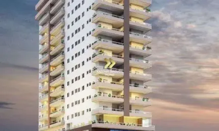 Apartamento com 2 quartos à venda na avenida presidente castelo branco, 16040, jardim real, praia grande, 69 m2 por r$ 601.186