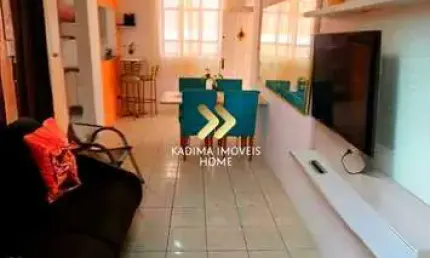 Apartamento com 1 quarto à venda na Rua Caiapós, 520, Tupi, Praia Grande, 60 m2 por R$ 265.000