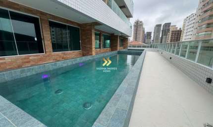 Apartamento de Alto Padrão  Aviação 3 Dorms 2 Suítes Vista Mar Garagem Demarcada