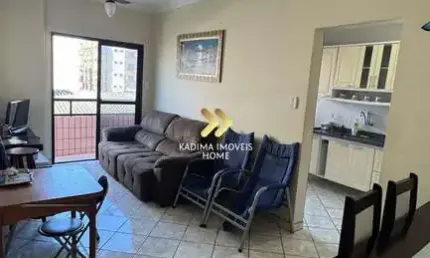 Apartamento com 1 quarto à venda na Rua Doutor Ciro Carneiro, 191, Guilhermina, Praia Grande, 54 m2 por R$ 330.000