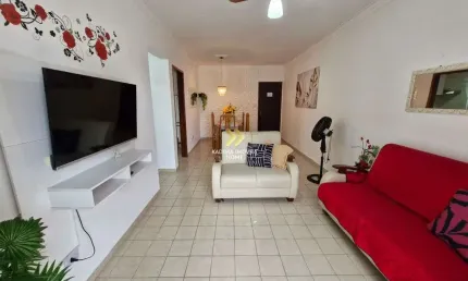 Apartamento Amplo 1 Dormitório Mobiliado a 150m Mar na Ocian – Praia Grande/SP