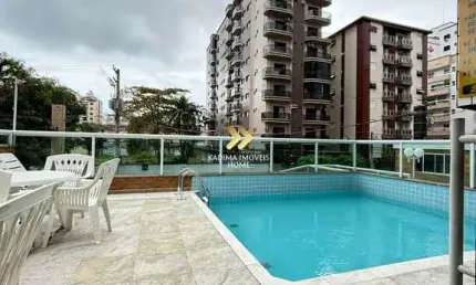 Apartamento com 1 quarto à venda na rua rui barbosa, 390, canto do forte, praia grande, 51 m2 por r$ 365.000