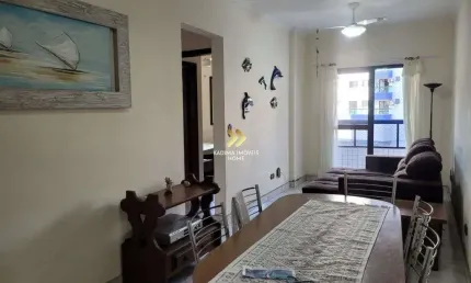 Apartamento 02 dormitórios, sacada vista livre, 100m mar - bairro ocian