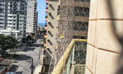 Apartamento 1 dormitorio frente rua 2 sacadas vila tupi lazer completo vila tupi