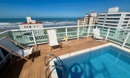 Apartamento com 1 quarto à venda na rua balneário camboriú, 100, aviação, praia grande, 54 m2 por r$ 299.000