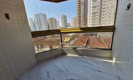 Apartamento com 2 quartos à venda na rua pedro álvarez cabral, 712, aviação, praia grande, 77 m2 por r$ 530.000