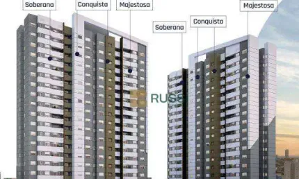 Apartamento com 3 dormitórios à venda, 76 m² por R$ 660.529,90 - Vila Industrial - São José dos Campos/SP