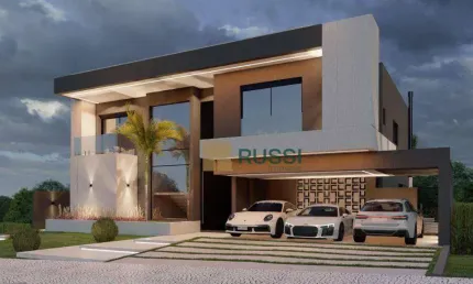 Casa com 4 dormitórios à venda, 490 m² por R$ 5.300.000 - Condomínio Reserva do Paratehy - São José dos Campos/SP