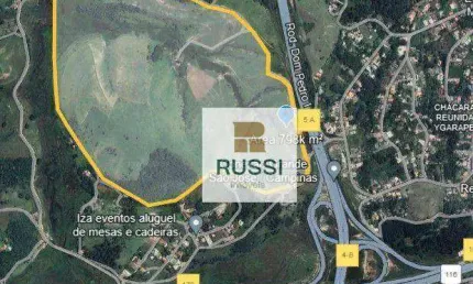 Área à venda, 798000 m² por r$ 20.900.000,00 - parque dos príncipes - jacareí/sp