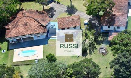 Chácara com 8 dormitórios para alugar, 5765 m² por R$ 13.420,00/mês - Angola - Santa Branca/SP