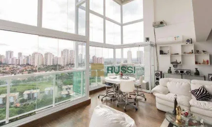 Apartamento com 2 dormitórios à venda, 133 m² por r$ 1.800.000,00 - vila ema - são josé dos campos/sp