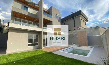 Sobrado com 4 dormitórios, 450 m² - venda por R$ 3.150.000,00 ou aluguel por R$ 17.128,00/mês - Condomínio Residencial Jaguary - São José dos Campos/SP