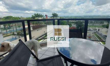 Apartamento com 3 dormitórios para alugar, 134 m² por R$ 6.975,00/mês - Aquarius - São José dos Campos/SP