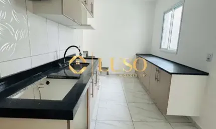 Cobertura com 2 quartos para alugar na Vila Scarpelli, Santo André 