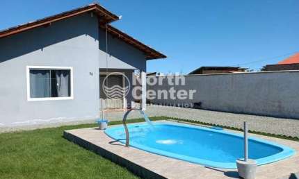 Casa Com Piscina e Churrasqueira à venda, Bairro Salinas, Balneário Barra do Sul, SC