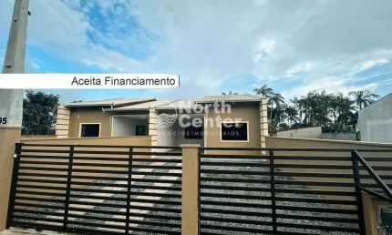 Casa geminada 250 metros da lagoa à venda n° 1, bairro pinheiros, balneário barra do sul, sc