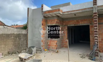 Casa semi geminada n°1 á venda, bairro salinas, balneário barra do sul, sc