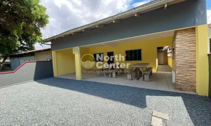 Casa de laje no centro – a 180 metros da praia à venda, bairro centro, balneário barra do sul, sc
