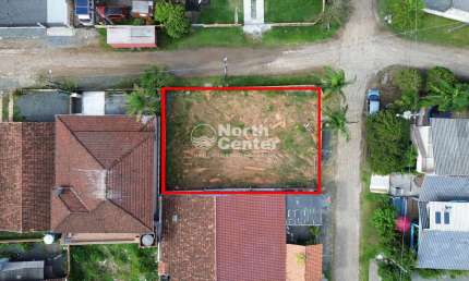 Terreno de Esquina Murado e Aterrado à venda, Bairro Costeira, Balneário Barra do Sul, SC