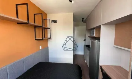 Studio com 1 quarto para locação - alto da glória - curitiba/pr