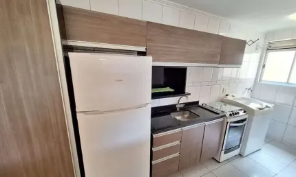 Apartamento com 02 quartos para locação - santa quitéria - curitiba/pr