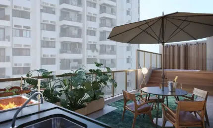Apartamento Garden com 2 Suítes e 2 Vagas em Copacabana