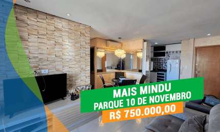 Mais Mindu - 3 Quartos (1 Suíte) - Modulados e climatizados - Nascente- Parque 10