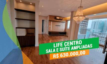 Life Centro - 2 Quartos - Andar alto - Modulados e climatização - Centro