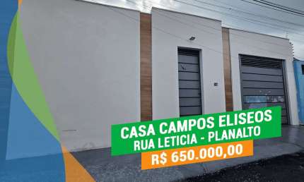 Casa com 3 quartos à venda na Rua Letícia, 10, Planalto, Manaus