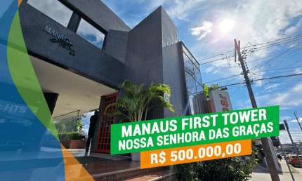 Sala comercial de 58m² no Manaus First Tower - Vieiralves