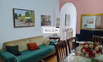 Apartamento para venda em rio de janeiro, leme, 2 dormitórios, 1 banheiro