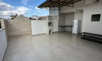 Alugo cobertura no bairro Gra Duquesa próximo ao Big Mais.