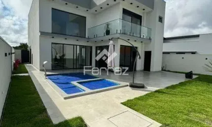 Casa em condomínio fechado à venda, 4 suítes, 4 vagas, Alphaville 2 - Uberlândia/MG