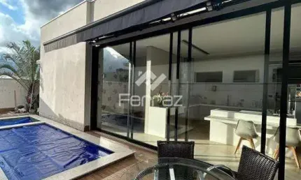 Casa em condomínio fechado à venda, 3 suítes, 4 vagas, Alphaville 1 - Uberlândia/MG
