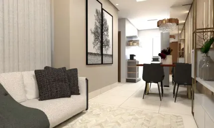 Apartamento à venda, 2 quartos, 1 vaga, Tibery - Uberlândia/MG