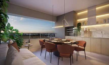 Apartamento à venda, 3 quartos, 3 suítes, 2 vagas, Gávea - Uberlândia/MG