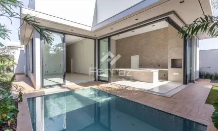 Linda casa no condomínio Alphaville 1 em Uberlândia