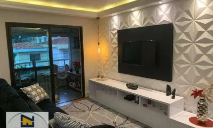 Apartamento com 3 dormitórios à venda, 109 m² por r$ 895.000,00 - nova petrópolis - são bernardo do campo/sp