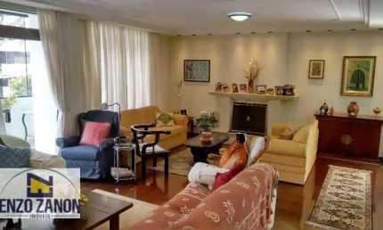 Excelente apartamento, amplo, com 228 m² de área útil, 3 vagas, 4 dormitórios, sala ampla com 3 ambiente e escritório. portaria 24 horas presencial.