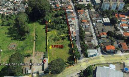 Terreno comercial para alugar na Estrada dos Casa, Alvarenga, São Bernardo do Campo