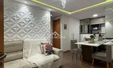 Apartamento para venda em são josé dos pinhais, santo antônio, 2 dormitórios, 1 banheiro, 1 vaga