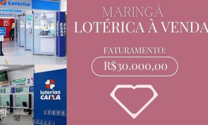 VENDA - Lotérica em pleno funcionamento na região Sul