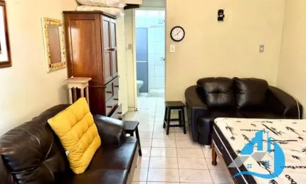 Apartamento mobiliado de 1 dormitório no centro da cidade de Ubatuba SP