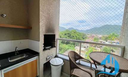 Lindo apartamento Mobiliado à Venda 2 Dormitórios (1 Suíte) 54m² bairro Estufa II Ubatuba/SP